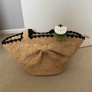 Kate Spade X Target Tan and Black Bohemian Tote